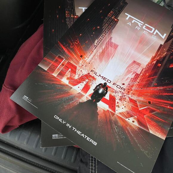 2025 Tron Ares Jared Leto Nine Inch Nails AMC Movie Poster - Picture 6 of 8